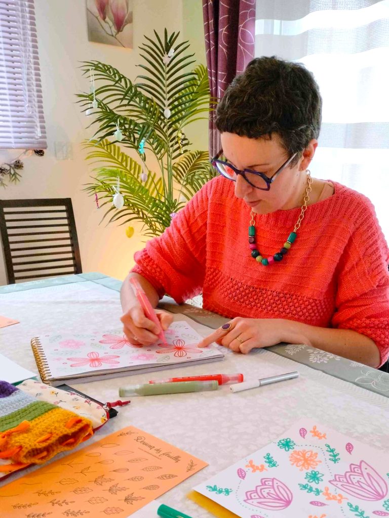 Camille Fauquet, Illustratrice freelance, peintures sur vitrines et ateliers créatifs