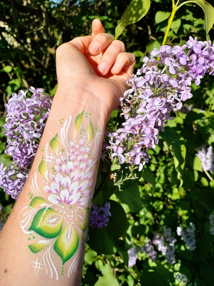 J&rsquo;ai découvert le face-painting…